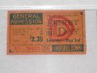 83 ans-vintage 1941 Kentucky Derby billet entrée générale stub