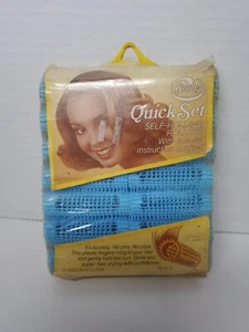 28 Vintage Goody Medium Quick Set Self Holding Rollers Short Hair NEW OLD STOCK - Picture 1 of 7