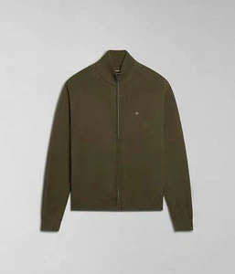 Napapijri Decatur - Maglia Full Zip Verde - Taglia XXXL Abbigliamento Uomo - Imagen 1 de 2
