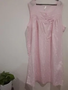 ED.IT.ED Nightie womens Size 20 Sleepwear Nighty Pj Pink Summer Cotton - Picture 1 of 8