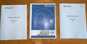 Husqvarna 435e 440e 435 440 II 435II 440II Service Workshop Repair & Part Manual - Picture 1 of 4