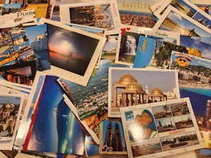 100+ Postcards from All over the World Europe Asia So America Australia Posted - Picture 1 of 6