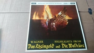 RHEINGOLD AND WALKURE HIGHLIGHTS WAGNER VPO SOLTI DECCA SXL 2230 UK WIDE BAND WB - Picture 1 of 2