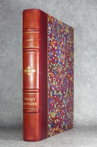MARIE ARISTIDE. HENRY MONNIER. LIBRAIRIE FLOURY LA VIE ET L’ART ROMANTIQUES 1931 - Picture 1 of 12
