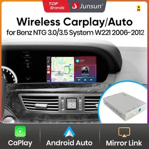 für Mercedes Benz S Klasse W221 W216 Wireless Carplay Android Auto NTG3.0 NTG3.5 - Bild 1 von 6