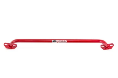 UMI 2005-R Strut Braces Front Upper Red Steel Chevy Pontiac Camaro Firebird Foto 1 de 4