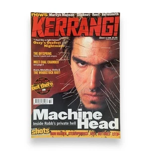 Kerrang Magazine Issue 763 Machine Head Marilyn Manson Slipknot - Picture 1 of 1