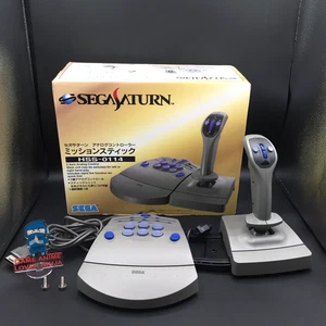 Sega Saturn Mission Stick HSS-0114 Analog Controller Japan Tested - Picture 1 of 17