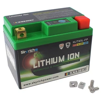 SKYRICH BATTERIA LITIO MOTO LITX5L YTX4L-BS YTX5L-BS YTZ5S - Imagen 1 de 4