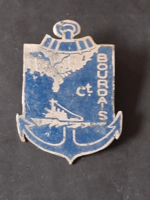 medaille insigne Marine AVISO cdt BOURDAIS - Photo 1/2