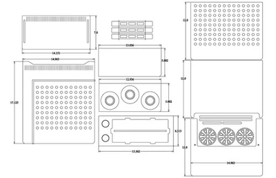 Заказной КОМПЛЕКТ РЕФУГИУМА - 5-камерный комплект ezBuild Ultimate с регулируемым отстойником - Изображение 1 из 4