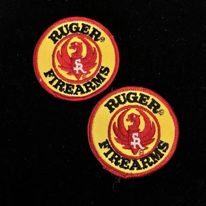Lot 2 Sturm Ruger Firearms Company Phoenix 3." Round Embroidered Patches SLP2 - Picture 1 of 7