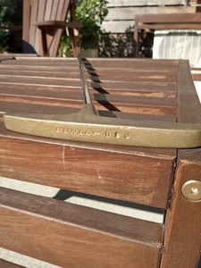 Vintage Dunlop B99 Golf Putter - Brass Head - Reversible 35" - Original Grip - Picture 1 of 8
