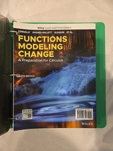 Functions Modeling Change : A Preparation for Calculus, Paperback by Connally... - Imagen 1 de 3