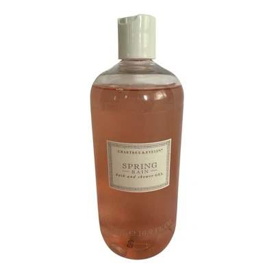 Crabtree & Evelyn Spring Rain Bath and Shower Gel Wash 16.9 oz New - Image 1 of 4