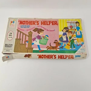 Vintage Mother’s Helper 1969 Milton Bradley Brettspiel fehlen 2 Movers 2 Karten - Bild 1 von 11