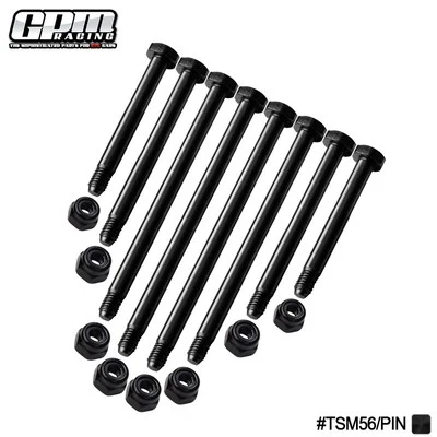 GPM Carbon Steel Completed Suspension Screw Pin Set TRAXXAS 1/10 Slash Mudboss - Image 1 of 4