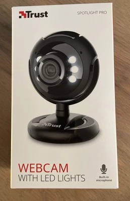 Trust 16428 - Webcam With LED Lights - Spotlight Pro - Neu - Kostenloser Versand - Bild 1 von 2