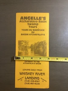 Vintage Angelle’s Atchafalaya Basin Swamp Tours In Louisiana B46 - Bild 1 von 9