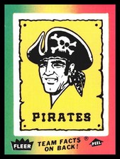1984  Fleer Pittsburgh Pirates Logo #NNO Team Stickers 1HH