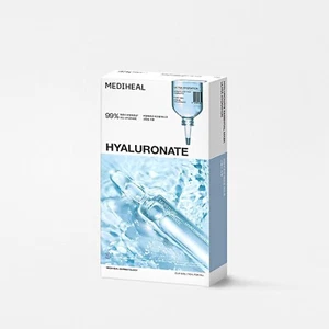 MEDIHEAL Hyaluronate Essential Mask 10 Sheets – Deep Hydration Korean Sheet Mask - Picture 1 of 5