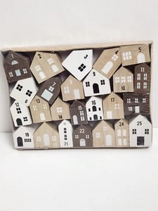 Target Bullseye's Playground Wooden Countdown Blocks House Advent Christmas 2021 - Picture 1 of 6