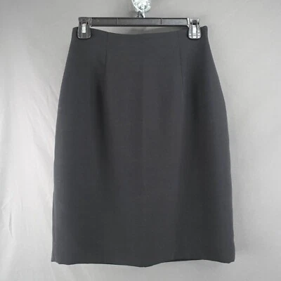 Falda Amanda Smith Mujer 6 Negra Secretaria Lápiz Oficina Cápsula Minimal Preppy Foto 1 de 4