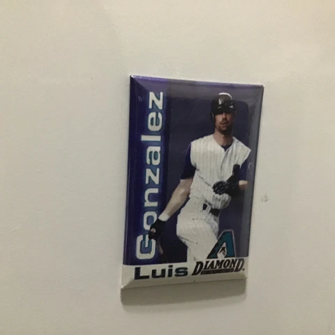 arizona diamondbacks Luis Gonzalez fridge magnet 2002 Cover