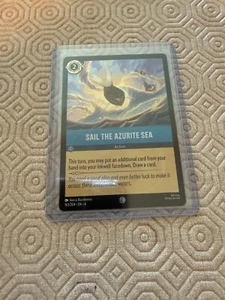 Segel The Azurite Sea FOIL 163/204 Azurite Sea Disney Lorcana NEUWERTIG - Bild 1 von 2