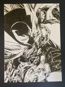 Spawn B&W Image Comic Book Poster 8.5x12 Todd McFarlane - Picture 1 of 1