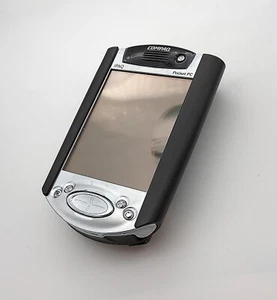 Compaq 3955 iPAQ Pocket PC & 173396 Expansion Back & Vaja Case & Docking Station - Photo 1 sur 12