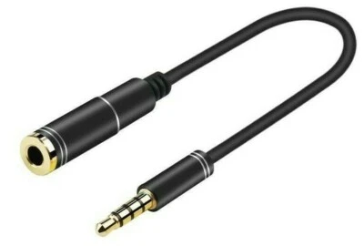 3.5mm CTIA to OMTP / OMTP to CTIA wiring standard Mic Converter Cable Adapter - Image 1 of 3