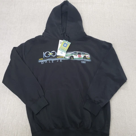 Dale Earnhardt Jr Hoodie Size L #88 100 Years of Chevrolet Hendrick NWT Cover