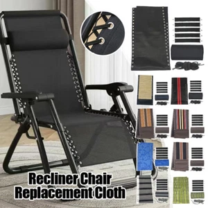 Repuesto de silla reclinable silla de tela cable malla repuesto para patio - Imagen 1 de 36