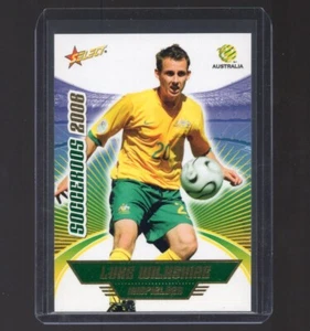 LUKE WILKSHIRE 2006 Select World Cup Insert Card Soccer SOCCEROOS #SR24 PSA - Picture 1 of 2