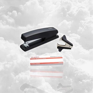 Staples® Combo Pack Desktop Stapler, Staples & Staple Remover Included, Black - Picture 1 of 1