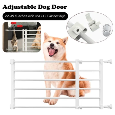 Treppenschutzgitter Türschutzgitter Absperrgitter Türgitter ohne Bohren Hund NEU - Bild 1 von 4