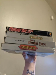 Rare NES Games - Castlevania, Castlevania II, Castlevania III, Friday the 13th - Picture 1 of 11