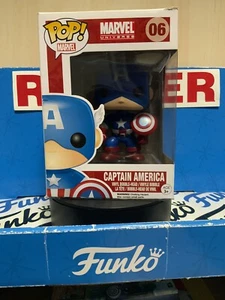 Funko Pop! Marvel: Universo Marvel - Capitán América #06 Caja de daños - Imagen 1 de 6