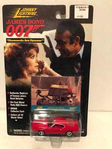 JAMES BOND 007 Johnny Lightning 1:64th stampo auto e carta, diamanti per sempre - Foto 1 di 1