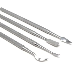 4 Pcs Pottery Sculpture Tools Clay Sculpting Carving Modeling Ceramic DIY Kit - Picture 1 of 10