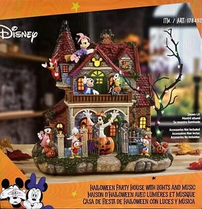 Disney Halloween Fiesta Casa con Luces y Música Edificio Mickey Nuevo en Caja - Imagen 1 de 1