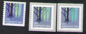 USA. 3207, 3207A & 3207Ab. (5c) Feuchtgebiete. Menge 3. Neuwertig mit 1998 - Bild 1 von 1