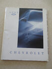 1993 Chevrolet Cavalier Beretta Corsica Caprice Advertising Booklet Canada