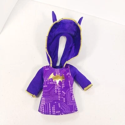 DC Comics Super Hero Niñas 12" Batgirl PIEZA DE REEMPLAZO - Camisa Púrpura Sudadera con Capucha Top Foto 1 de 4