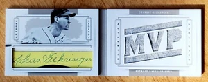 2014 PANINI NATIONAL TREASURES CUTS JUMBO JERSEY AUTO 13 CHARLIE GEHRINGER 10/10 - Picture 1 of 2