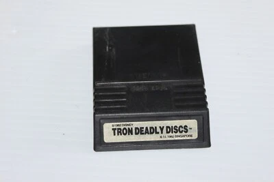 Tron Deadly Discs Intellivision 1982 White Label Tested and Working - Image 1 of 3
