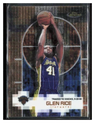 2000 Finest #102 Glen Rice - Image 1 of 2
