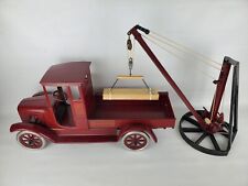 #240 Buddy L Type II Small Derrick 1921-32, 100% Original Paint, Parts & Decals