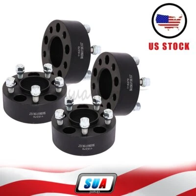 4Pcs 2" 50mm 5x4.5 5x114.3 Hubcentric Wheel Spacers For Jeep Cherokee 1980-2001 Foto 1 de 4